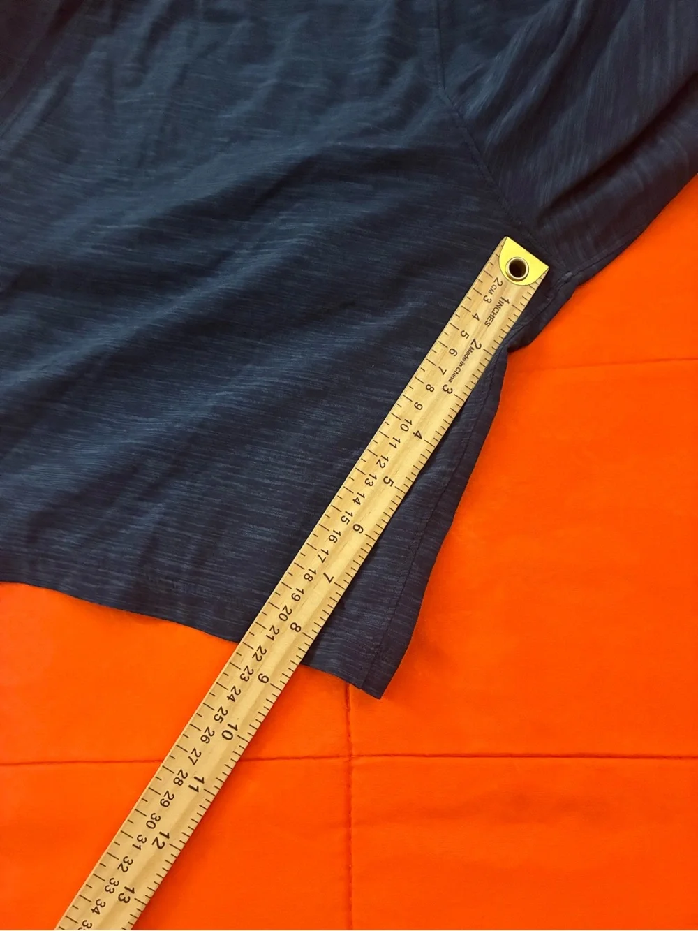 Lululemon Shorts Mens Large Blue Stretch Perform Athleisure Yoga